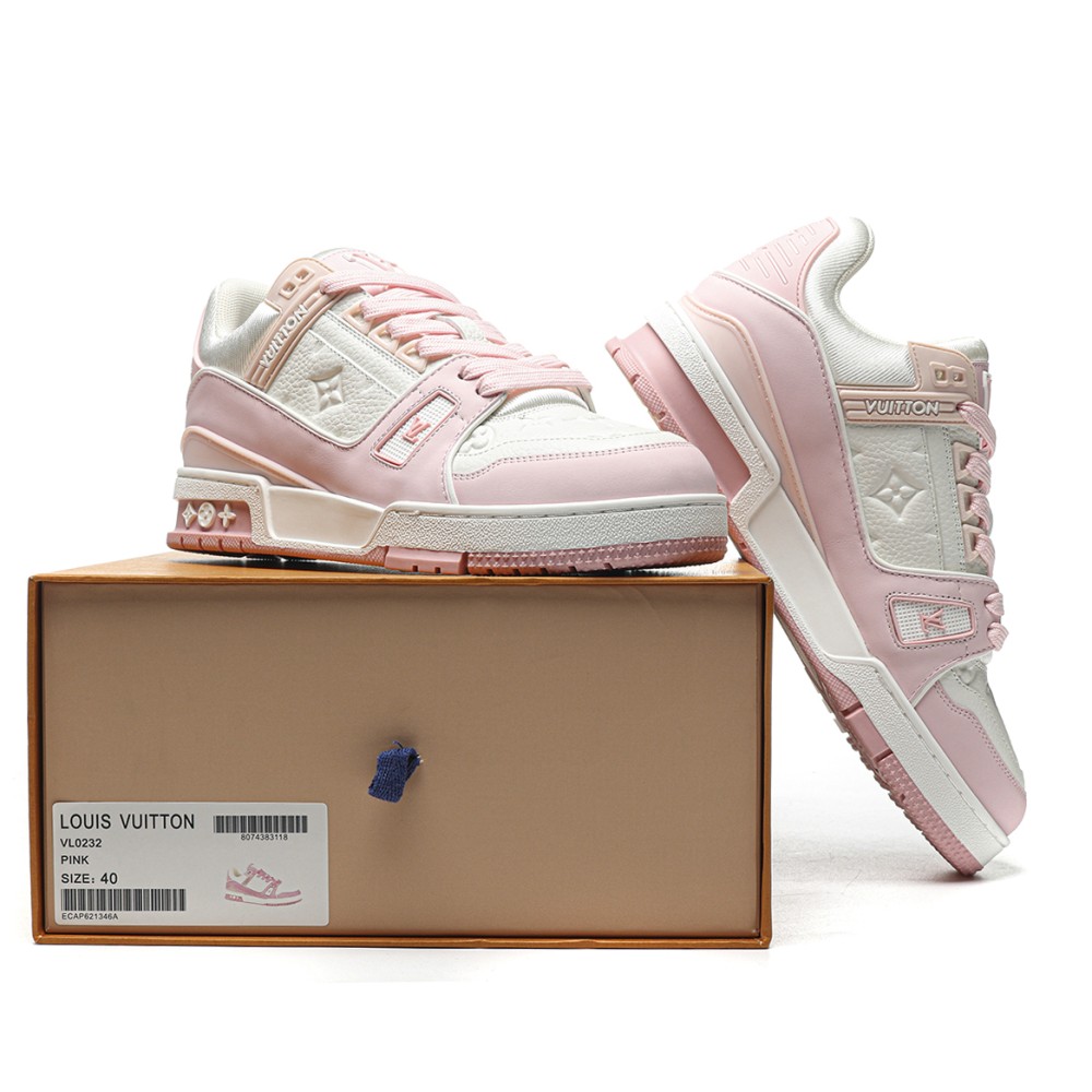 TBkicks LOU1S VU1TTON Trainer pink