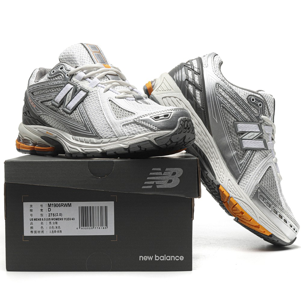TBkicks New Balance 1906R Silver Orange