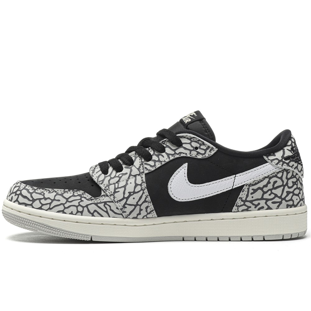 TBkicks Jordan 1 Retro Low OG Black Cement