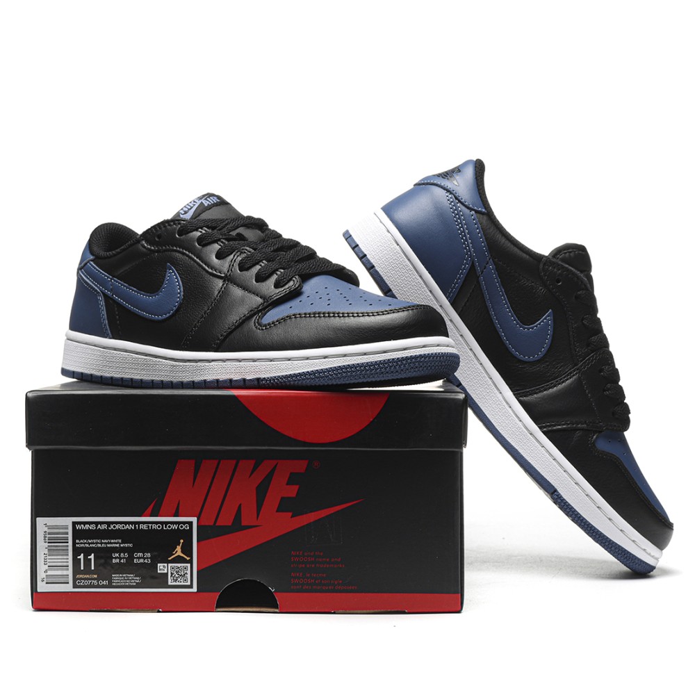 TBkicks Jordan 1 Retro Low OG Mystic Navy (Women's)