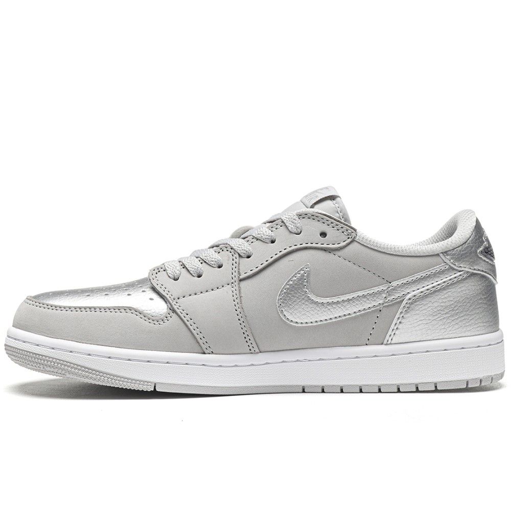 TBkicks Jordan 1 Low OG Metallic Silve
