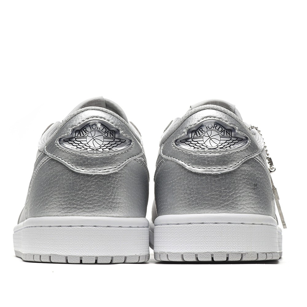 TBkicks Jordan 1 Low OG Metallic Silve