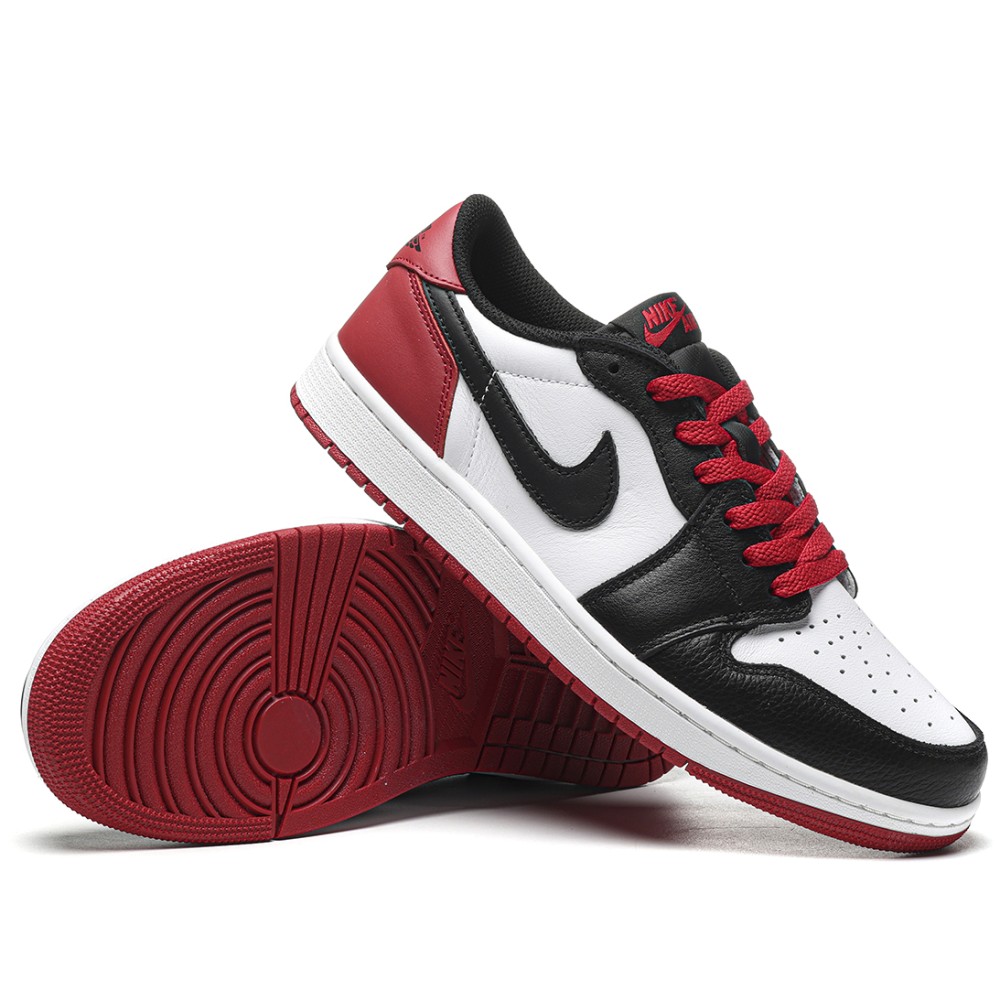 TBkicks Jordan 1 Retro Low OG Black Toe (2023)