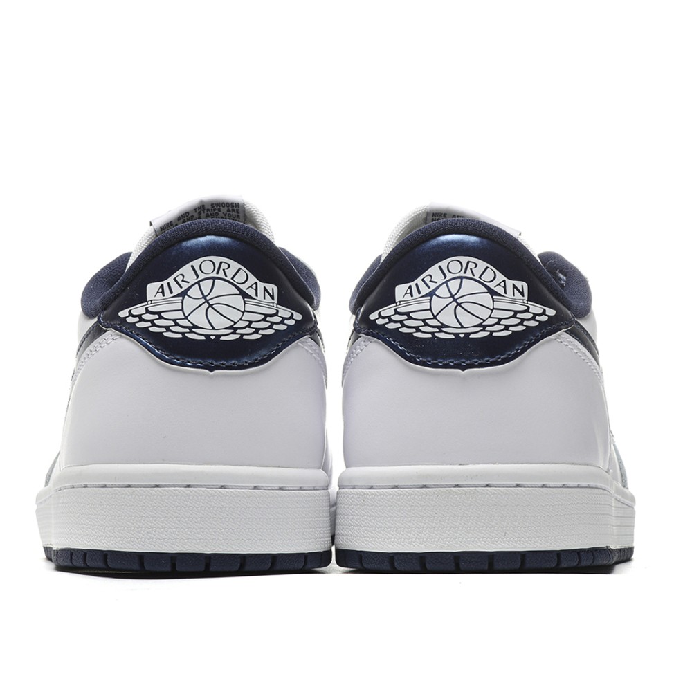 TBkicks Jordan 1 Retro Low '85 Metallic Blue