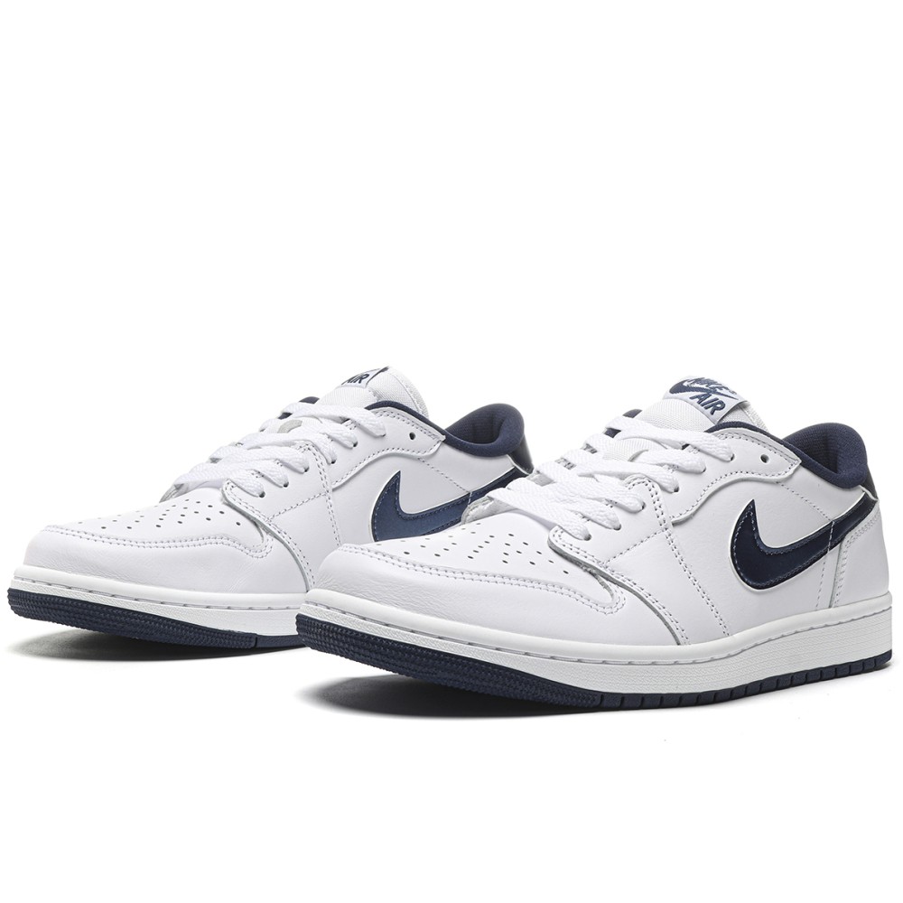 TBkicks Jordan 1 Retro Low '85 Metallic Blue