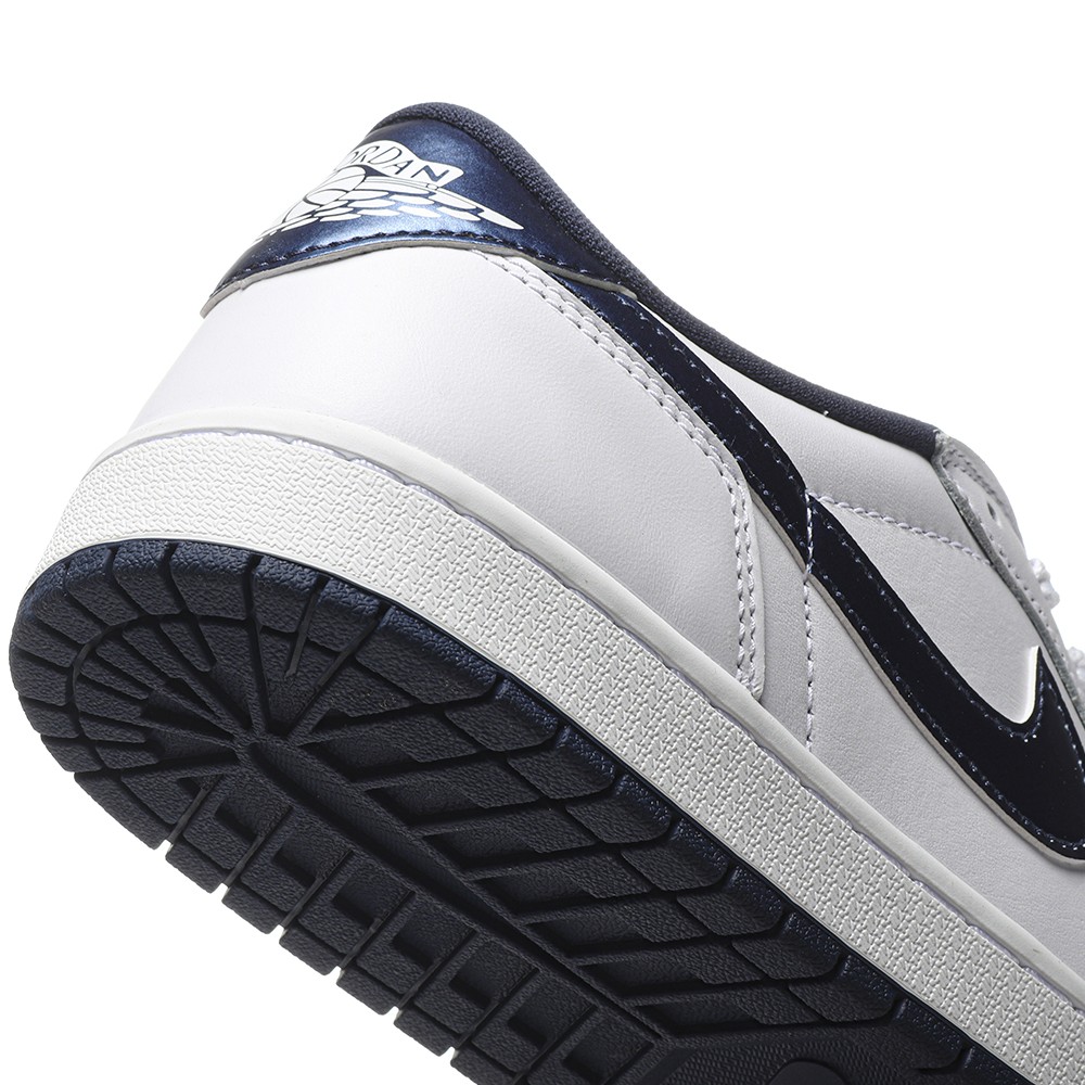 TBkicks Jordan 1 Retro Low '85 Metallic Blue