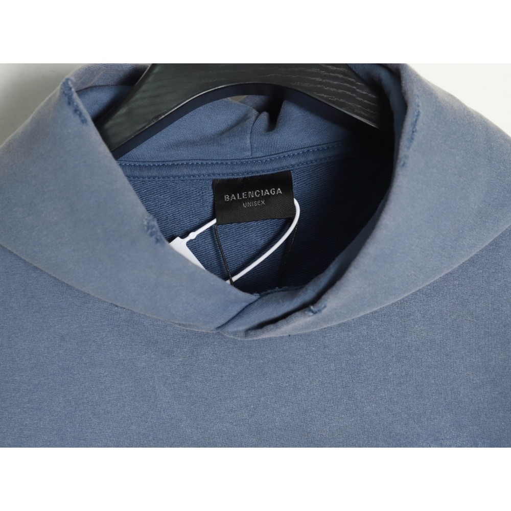 TBKicks Balenc1aga Parisian 24ss Paris Eiffel Tower Hooded Sweatshirt