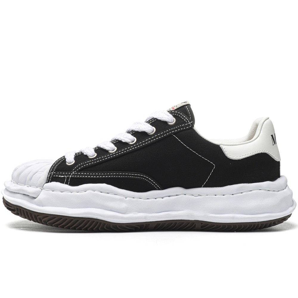 TBkicks Maison Mihara Yasuhiro Hank OG Sole Canvas Low Black