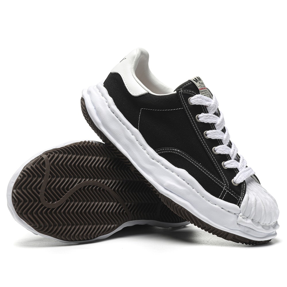 TBkicks Maison Mihara Yasuhiro Hank OG Sole Canvas Low Black