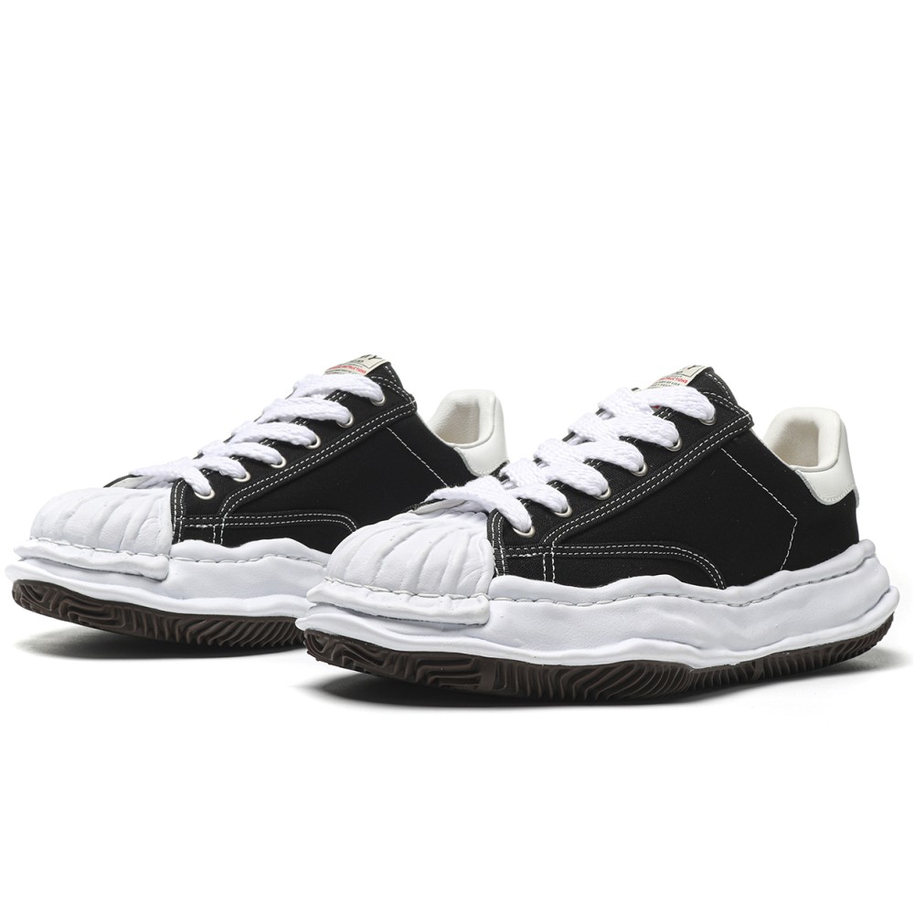 TBkicks Maison Mihara Yasuhiro Hank OG Sole Canvas Low Black