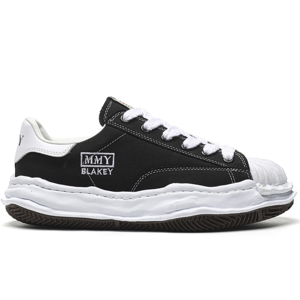 TBkicks Maison Mihara Yasuhiro Blakey OG Sole Canvas Low Black