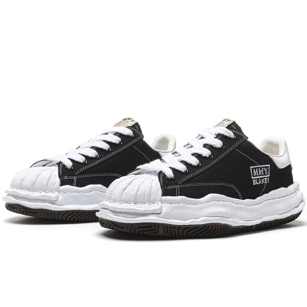 TBkicks Maison Mihara Yasuhiro Blakey OG Sole Canvas Low Black