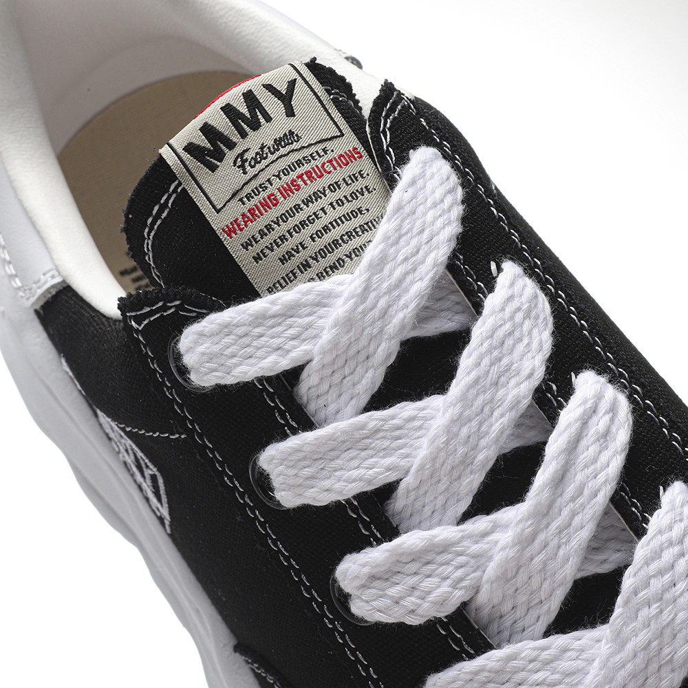 TBkicks Maison Mihara Yasuhiro Blakey OG Sole Canvas Low Black