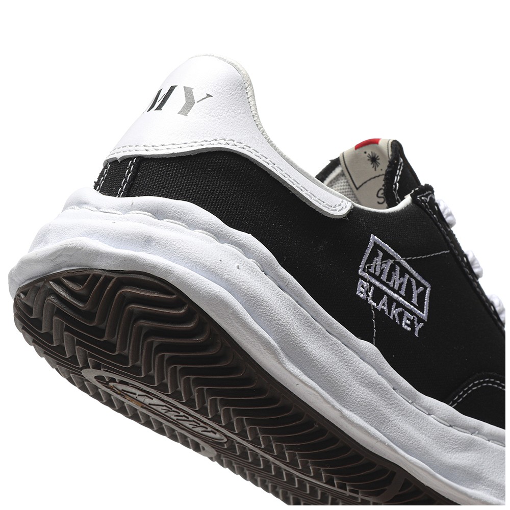 TBkicks Maison Mihara Yasuhiro Blakey OG Sole Canvas Low Black