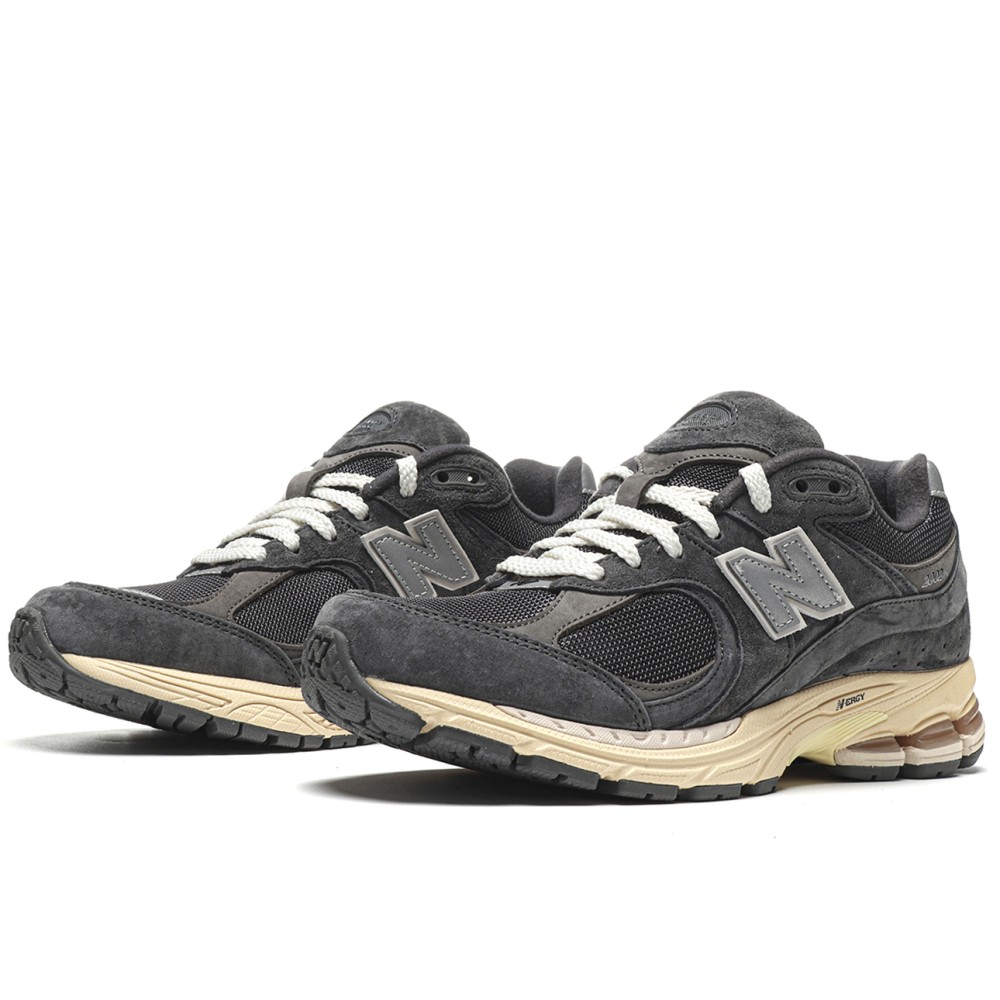 TBkicks New Balance 2002R Black Dark Grey