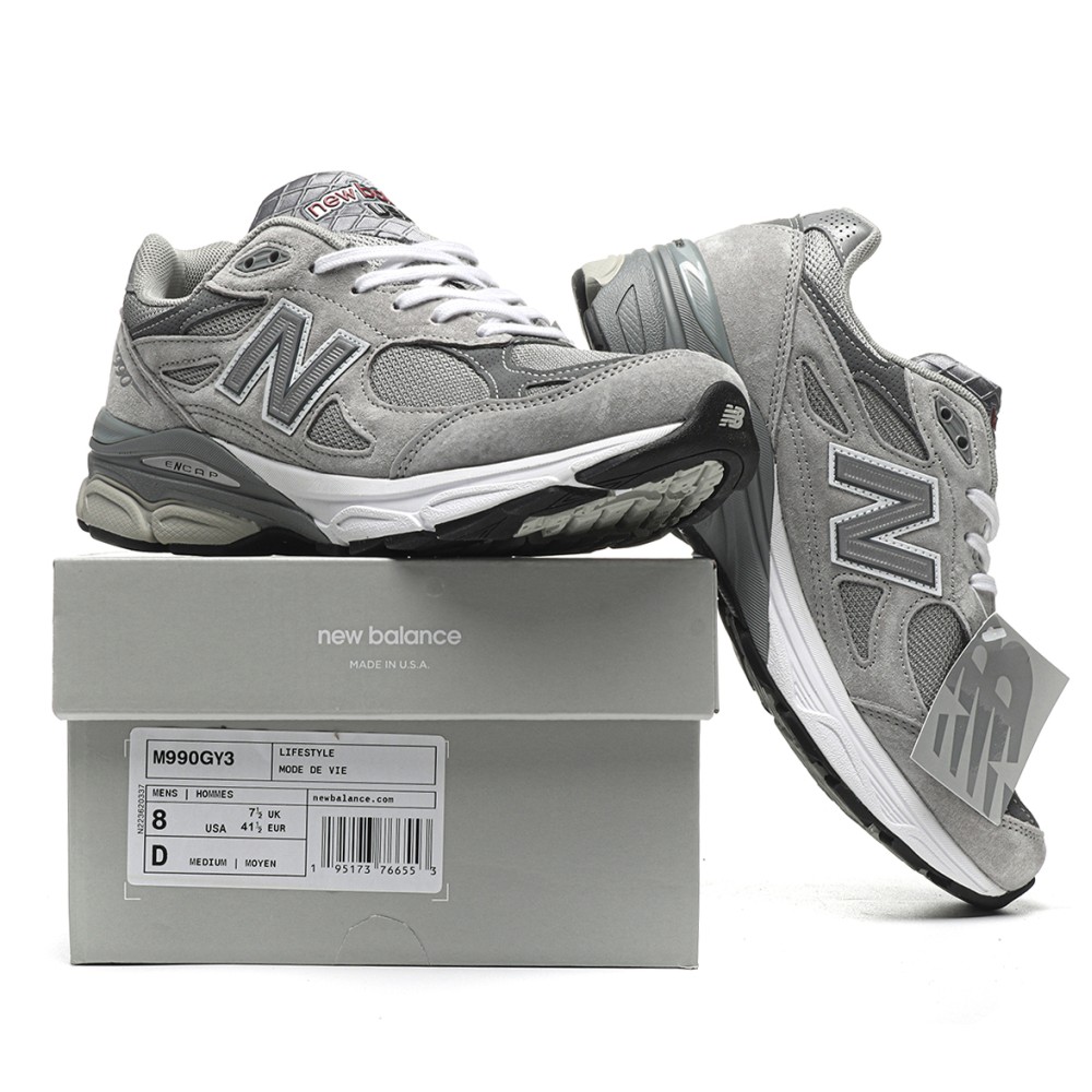 TBkicks New Balance 990v3 MiUSA Grey