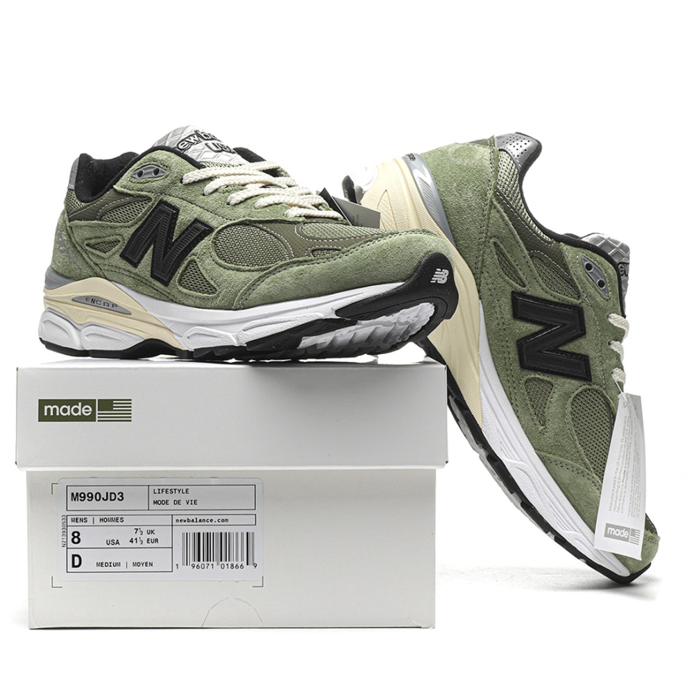 TBkicks New Balance 990v3 MiUSA JJJJound Olive