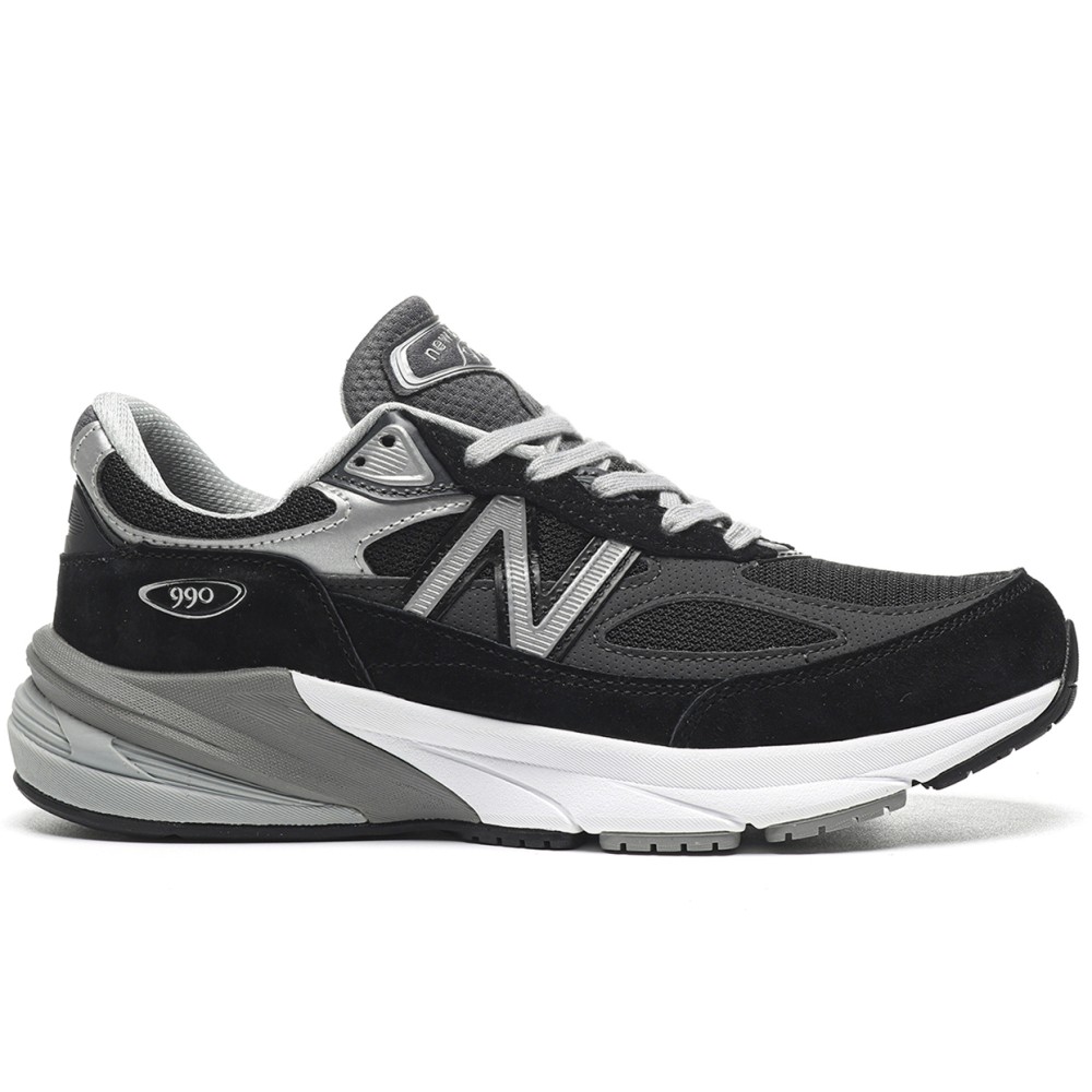 TBkicks New Balance 990v6 MiUSA Black Grey White