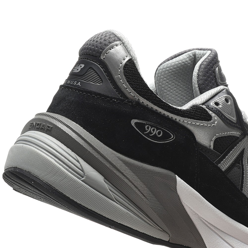 TBkicks New Balance 990v6 MiUSA Black Grey White