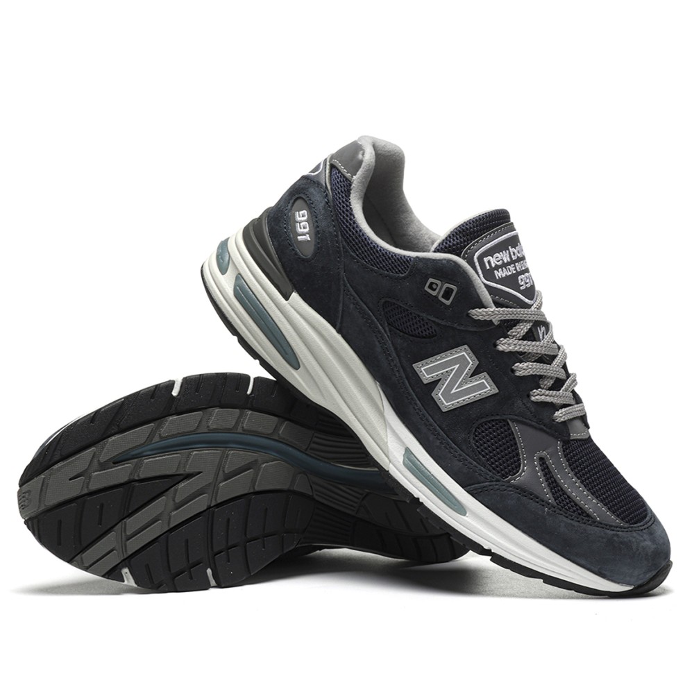 TBkicks New Balance 991v2 MiUK Dark Navy