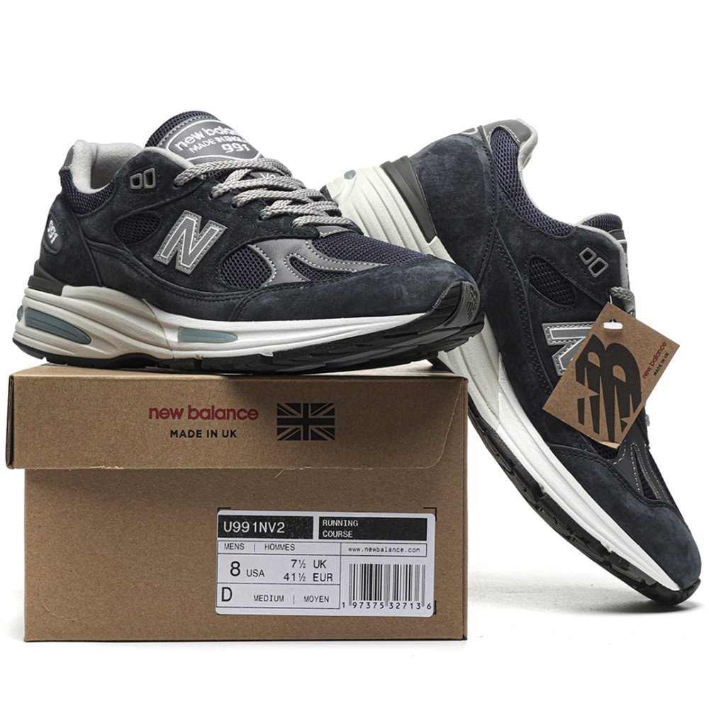 TBkicks New Balance 991v2 MiUK Dark Navy