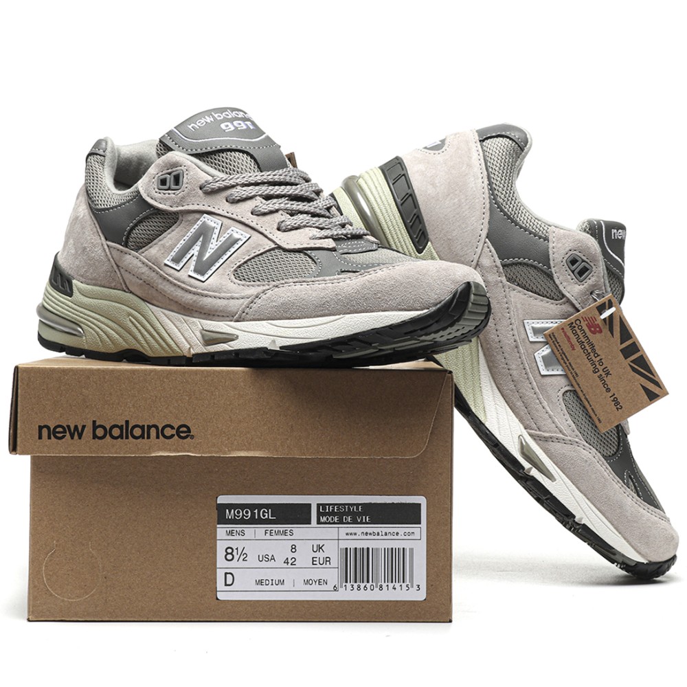 TBkicks New Balance 991 Kith Grey