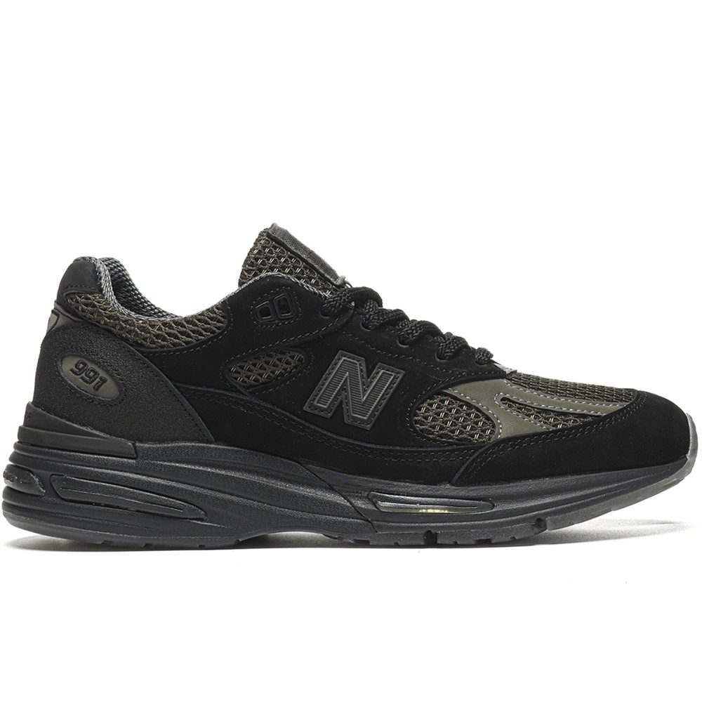 TBkicks New Balance 991v2 MiUK Stone Island Black