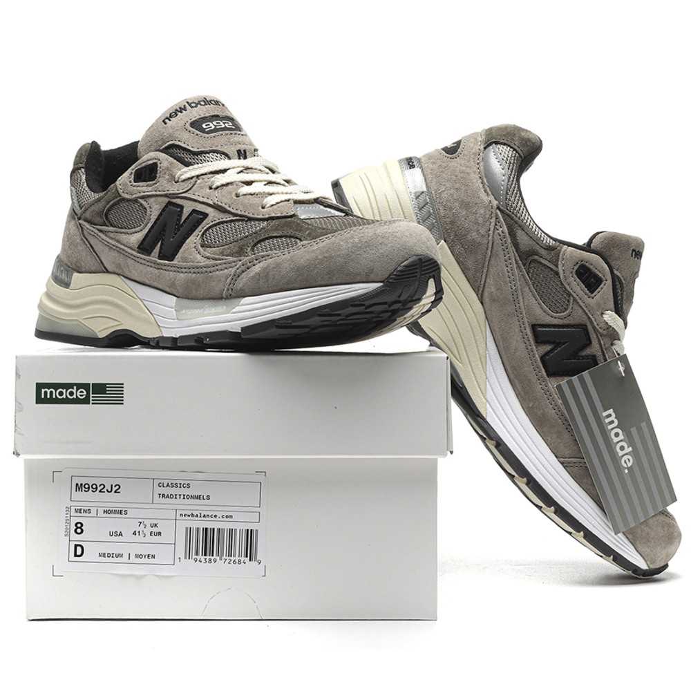 TBkicks New Balance 992 JJJJound Grey
