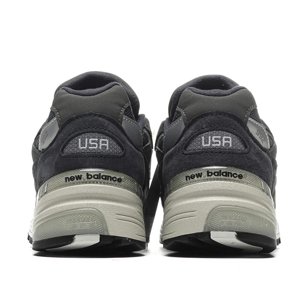 TBkicks New Balance 992 Navy Grey