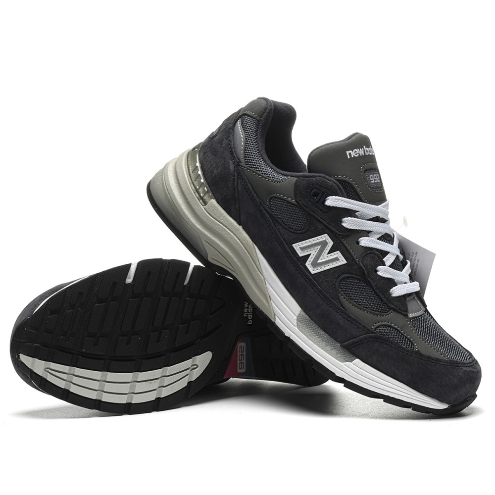 TBkicks New Balance 992 Navy Grey