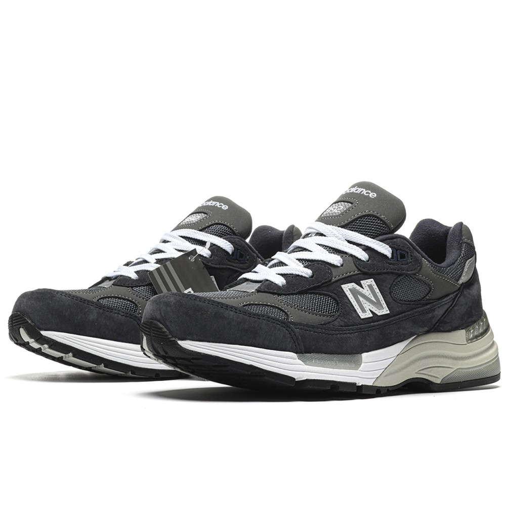 TBkicks New Balance 992 Navy Grey