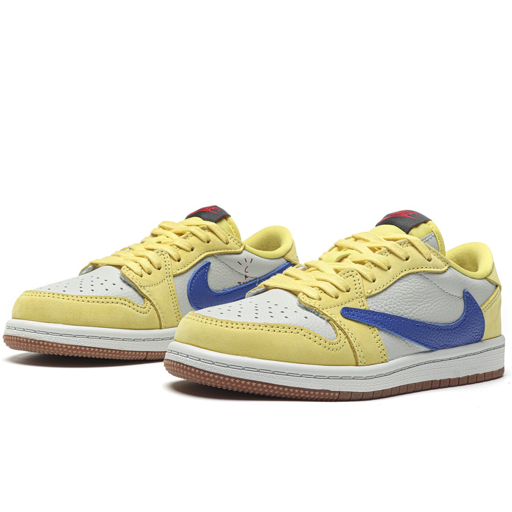 TBkicks  Jordan 1 Retro Low OG SP Travis Scott Canary (PS)