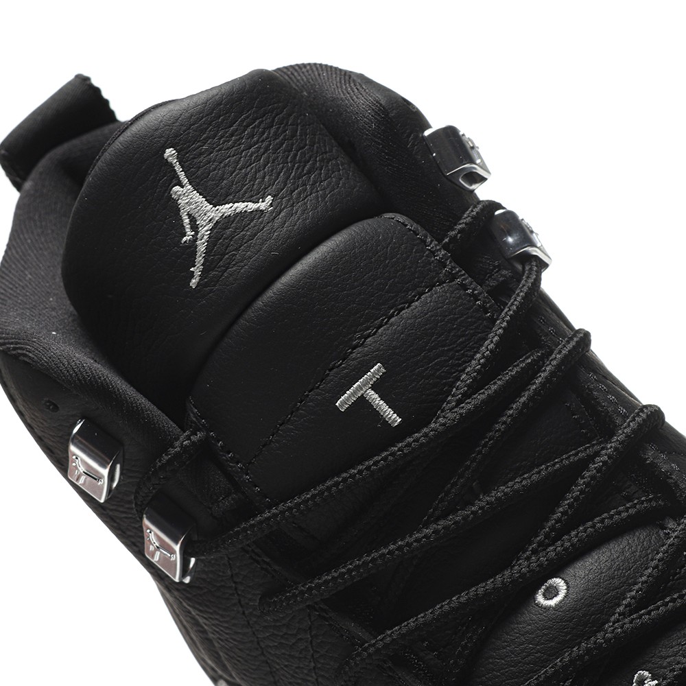 TBkicks Air Jordan 12 Retro Barons  black and gray