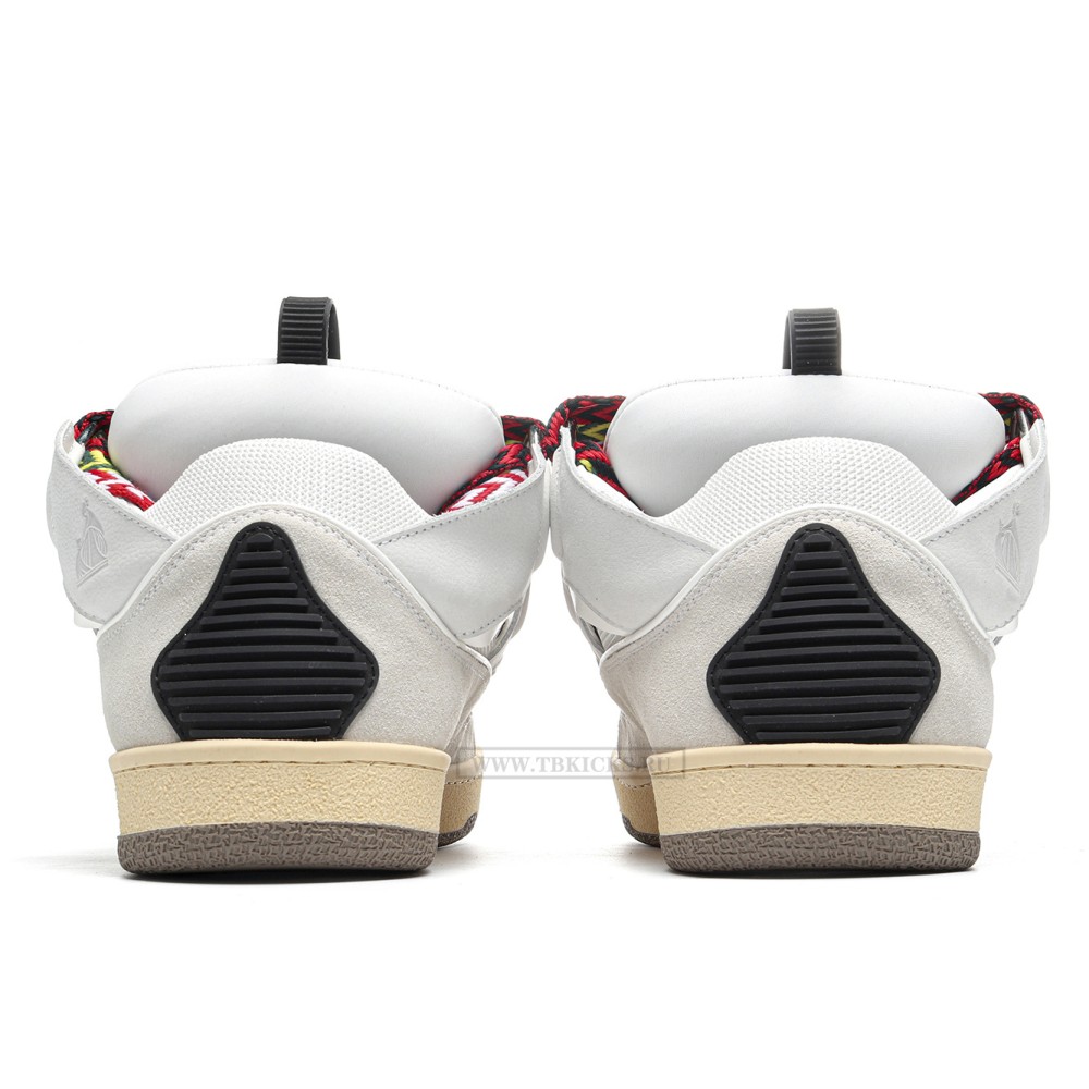 TBkicks 1ANV1N Leather Curb White Ivory