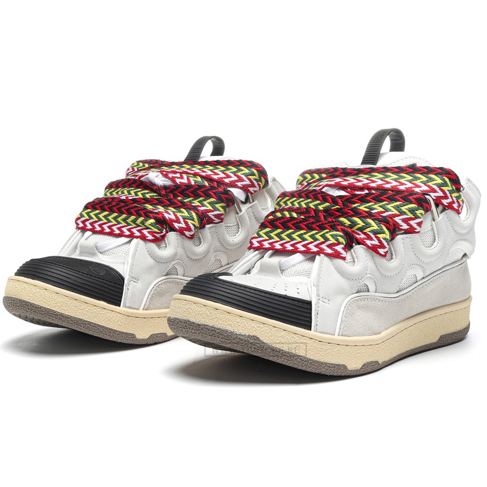 TBkicks 1ANV1N Leather Curb White Ivory