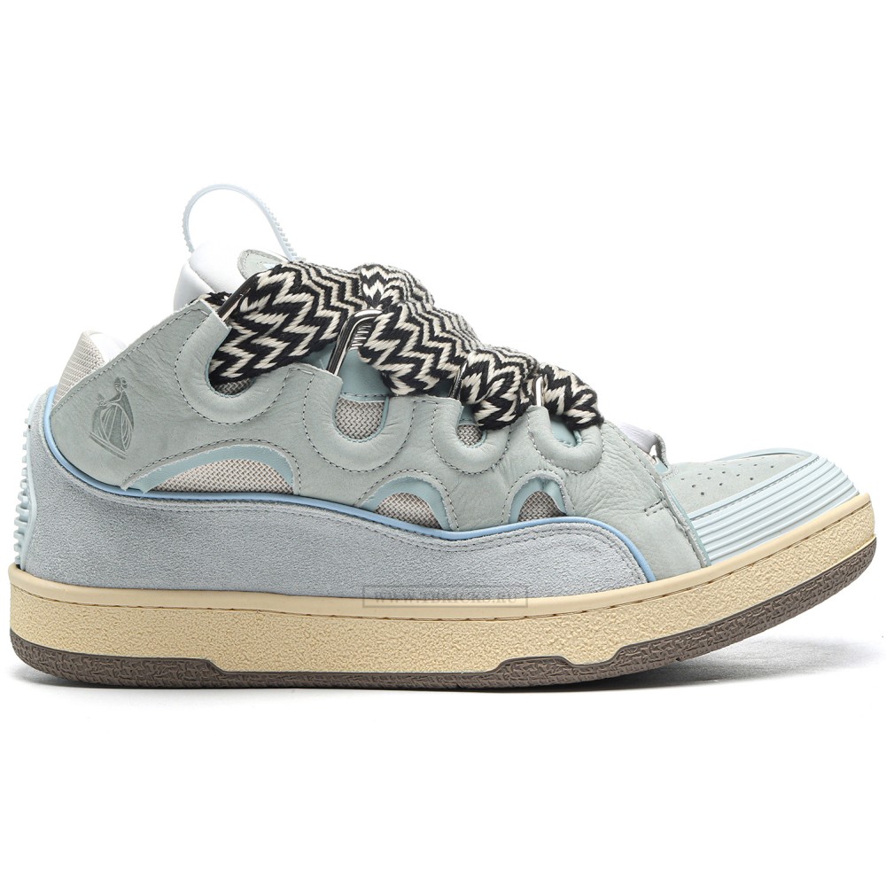 TBkicks 1ANV1N Leather Curb Light Blue Gum