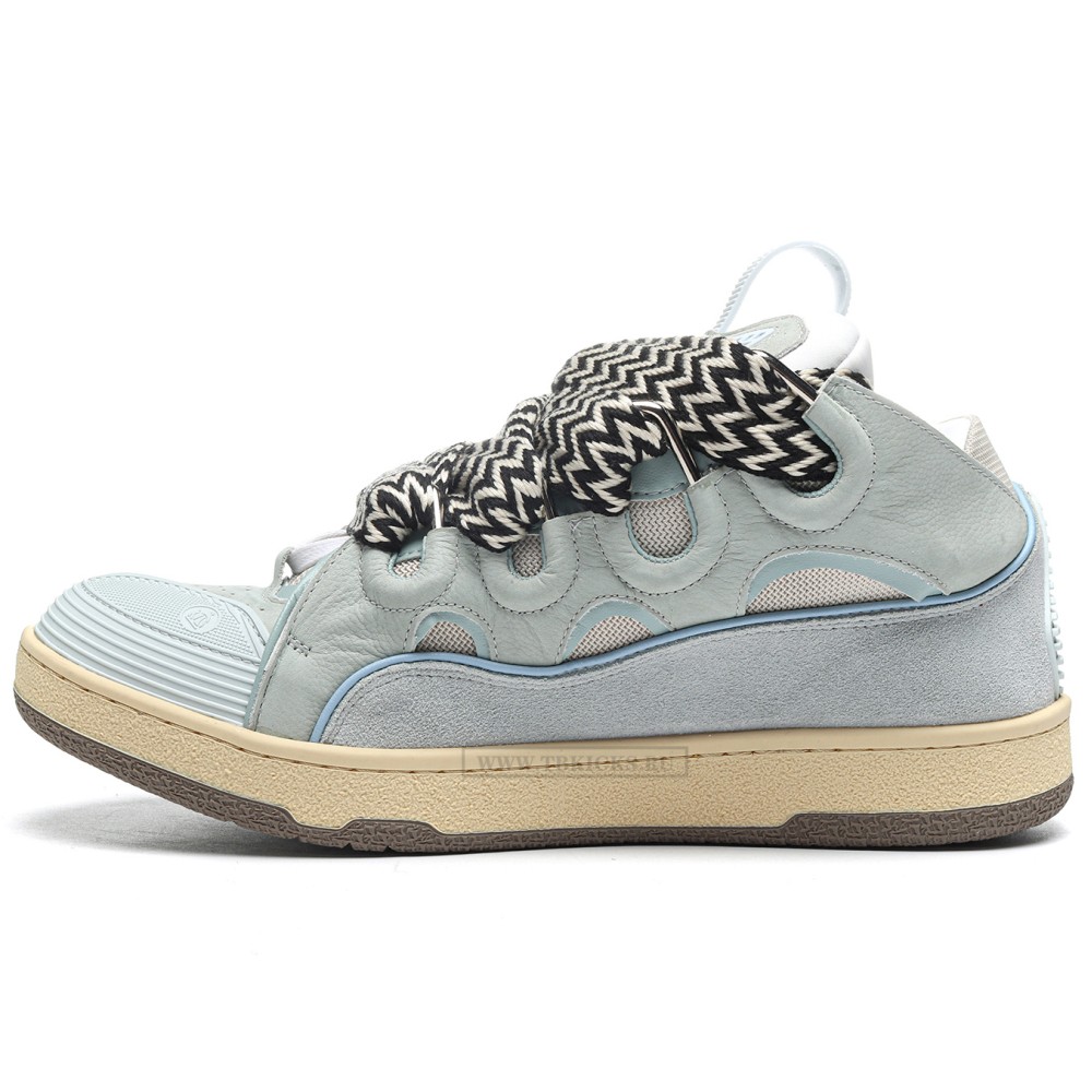 TBkicks 1ANV1N Leather Curb Light Blue Gum