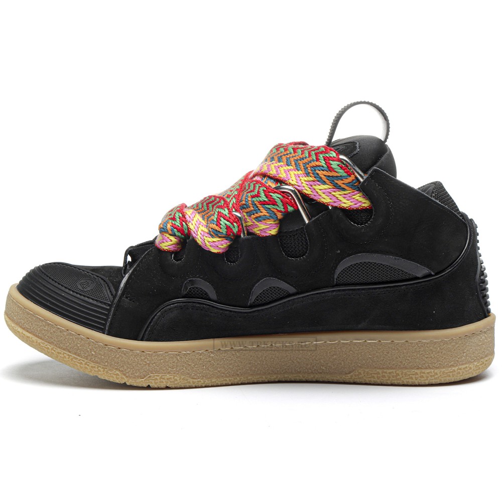 TBkicks 1ANV1N Leather Curb Black