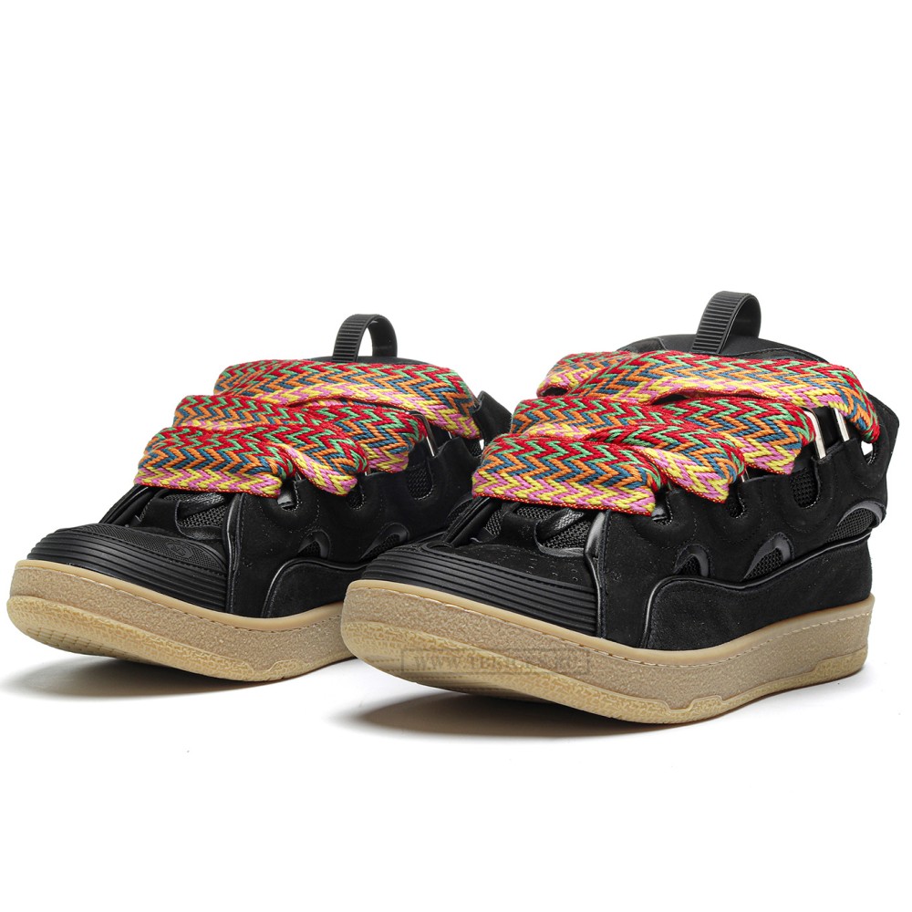 TBkicks 1ANV1N Leather Curb Black