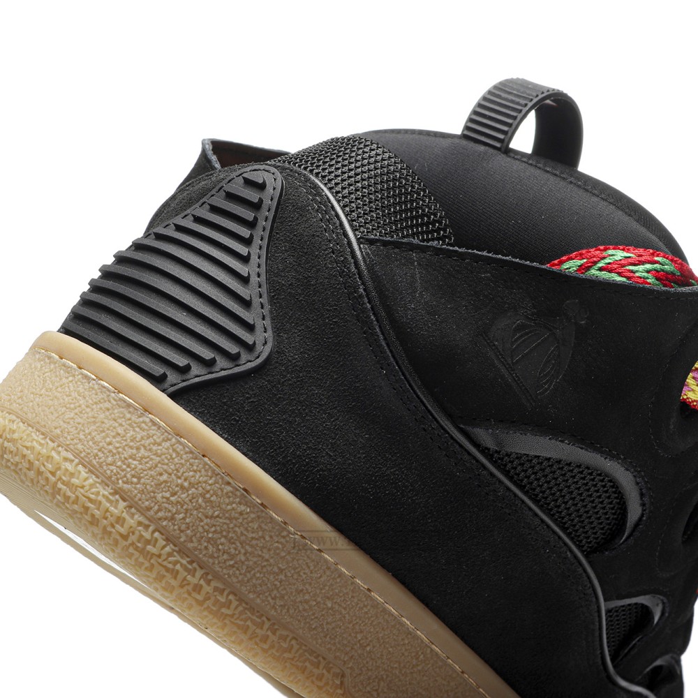 TBkicks 1ANV1N Leather Curb Black