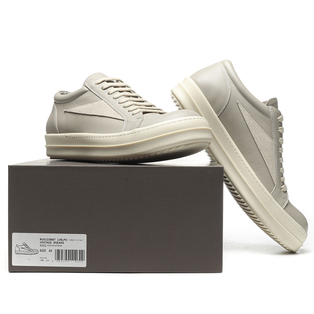 TBkicks R1ck Owens Lido Vintage Pearl Milk