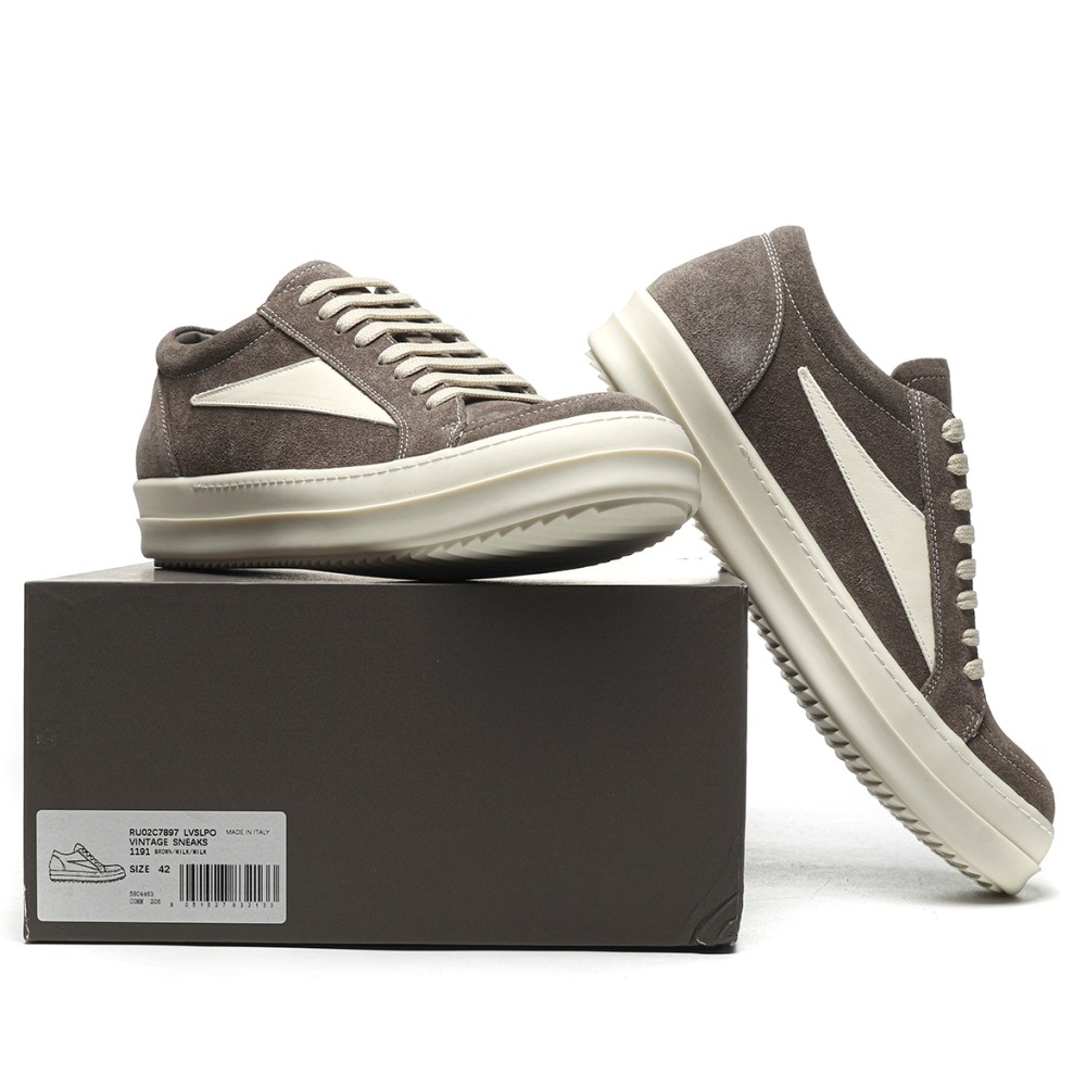 TBkicks R1ck Owens Vintage Sneaks Dark Dust