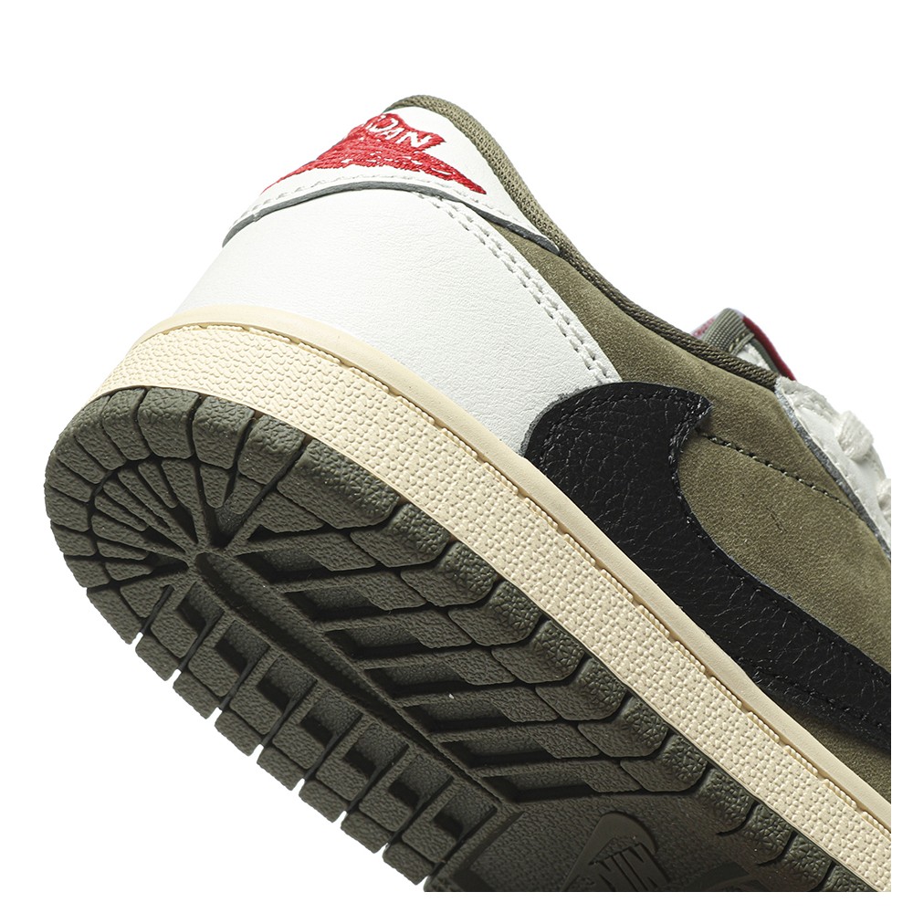 TBkicks Air Jordan 1 Retro Low OG SP Travis Scott Medium Olive (PS)