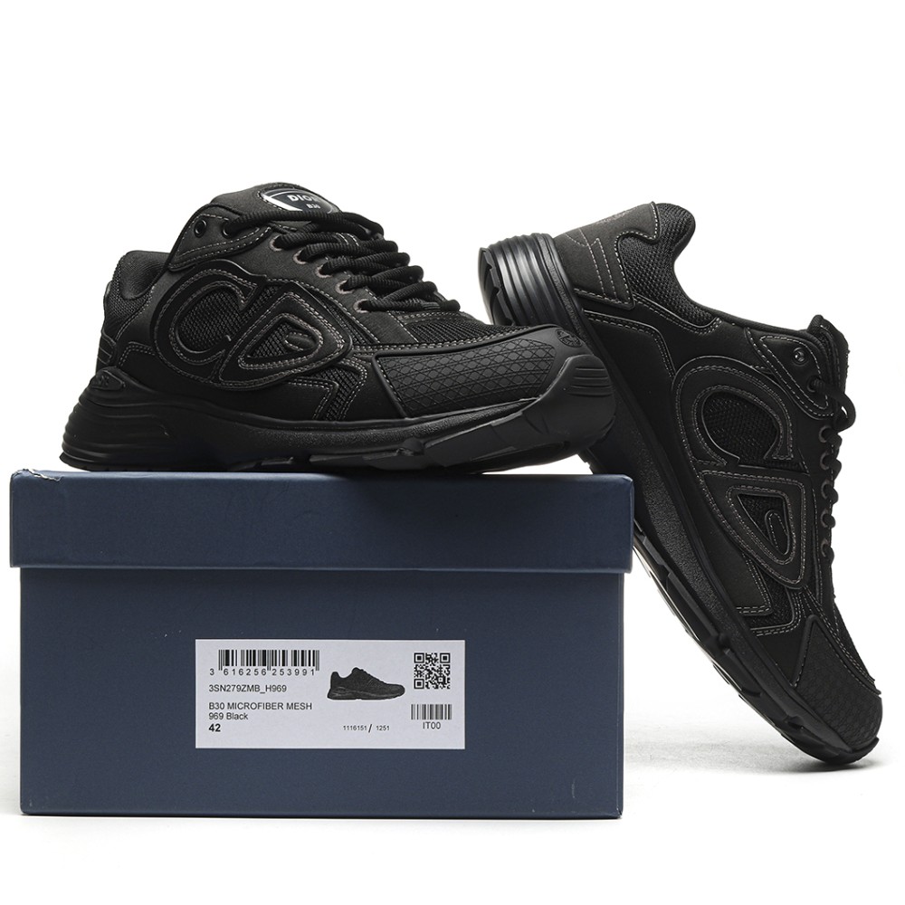 TBkicks D10R B30 Microfiber Mesh 969 Black