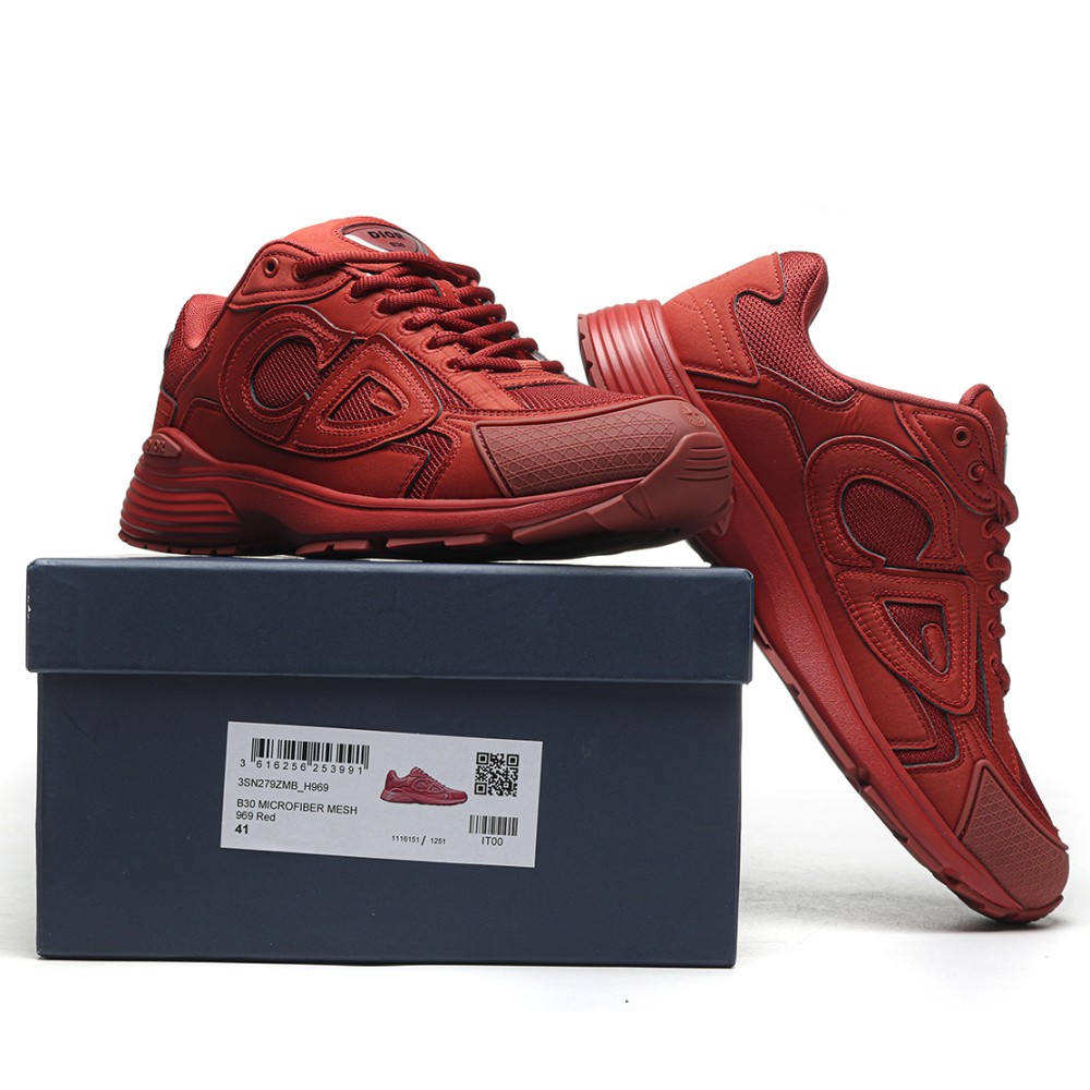 TBkicks D10R B30 Microfiber Mesh 969 Red