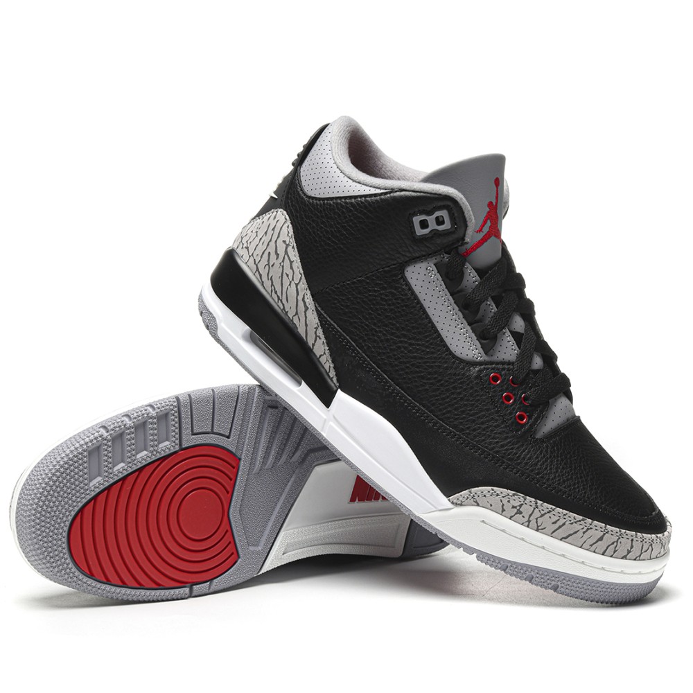 TBkicks Air Jordan 3 Retro OG Black Cement (2024)