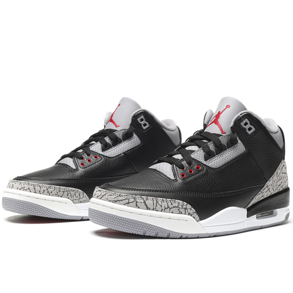 TBkicks Air Jordan 3 Retro OG Black Cement (2024)