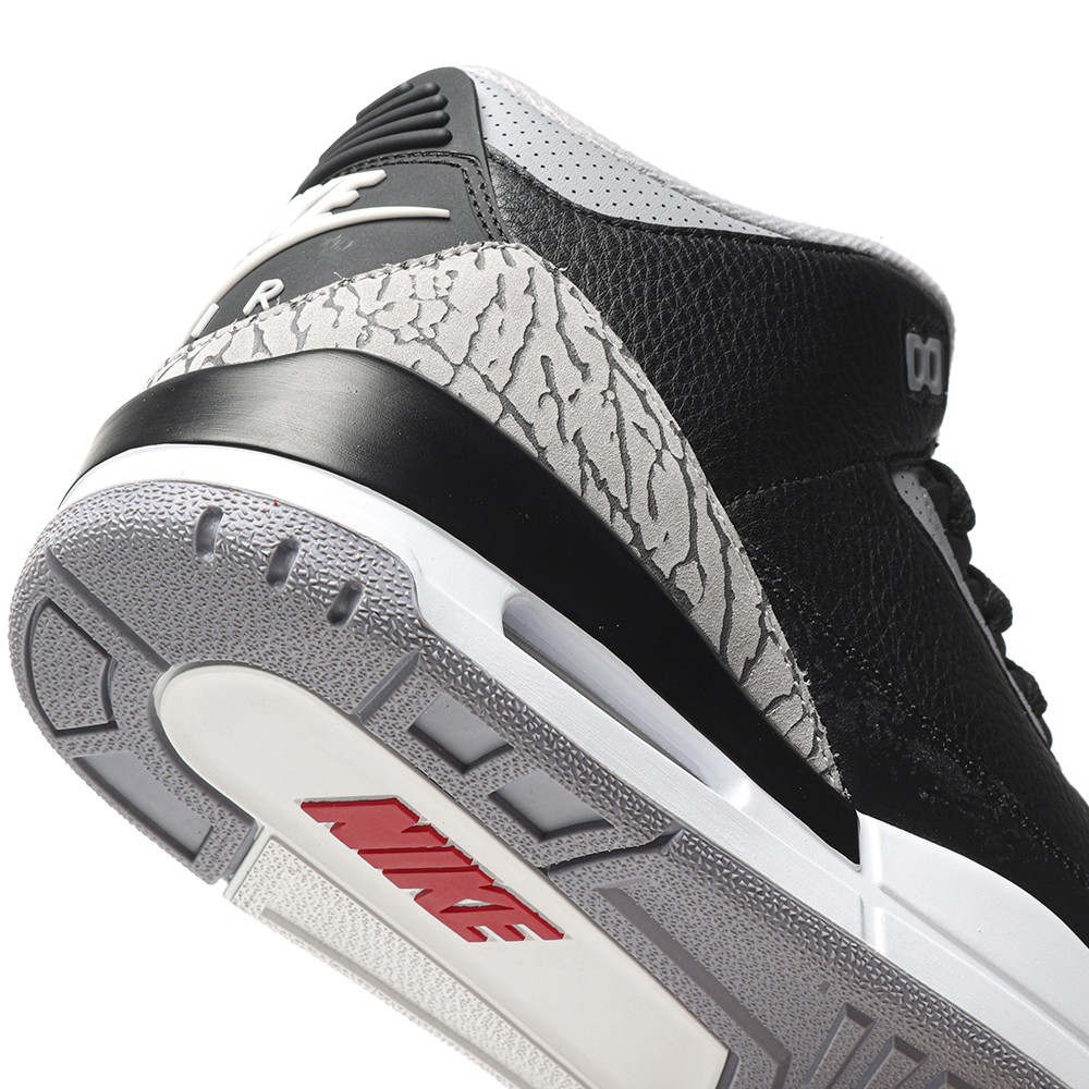 TBkicks Air Jordan 3 Retro OG Black Cement (2024)