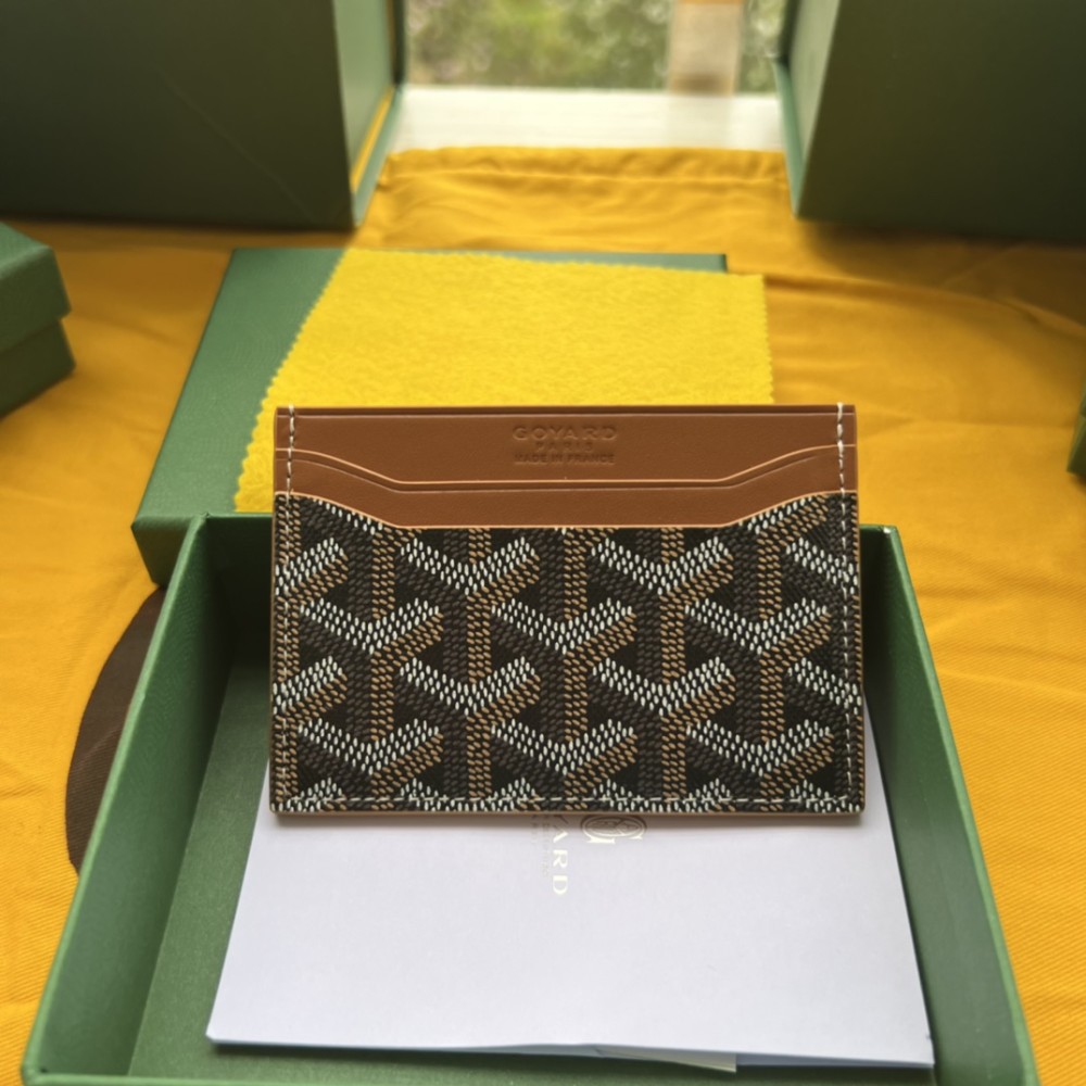TBkicks G0yard Saint-Sulpice Card Wallet  Black & Tan