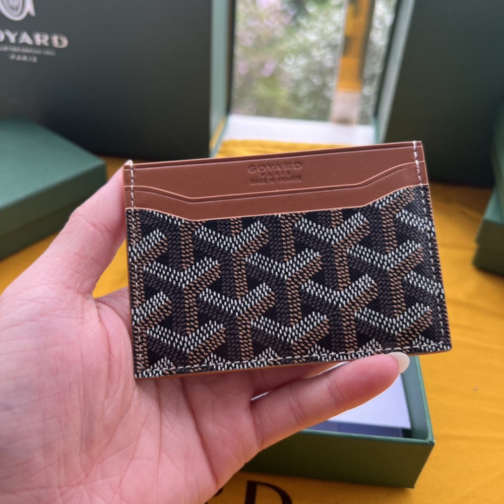 TBkicks G0yard Saint-Sulpice Card Wallet  Black & Tan